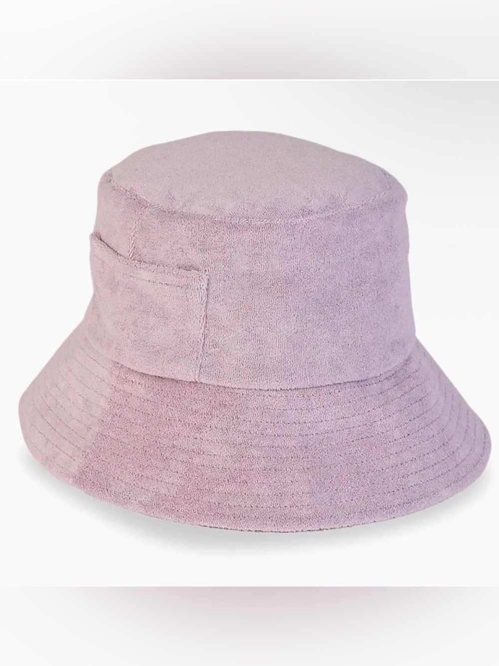 Lack Of Color Lavender Terry Cloth Bucket Hat nwt
